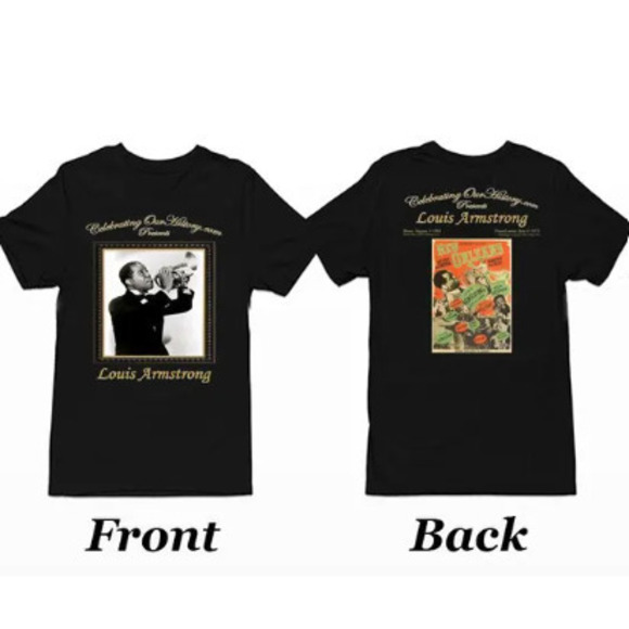 Other - Louis Armstrong 2 Sided Tee